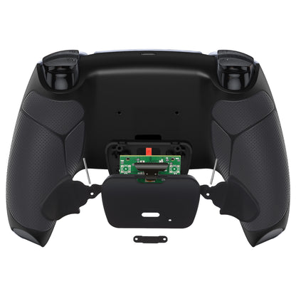eXtremeRate PS5コントローラーBDM-030/040/050/060対応用再割り当て可能なRISE V4リマップキット【ラバー付きブラック】