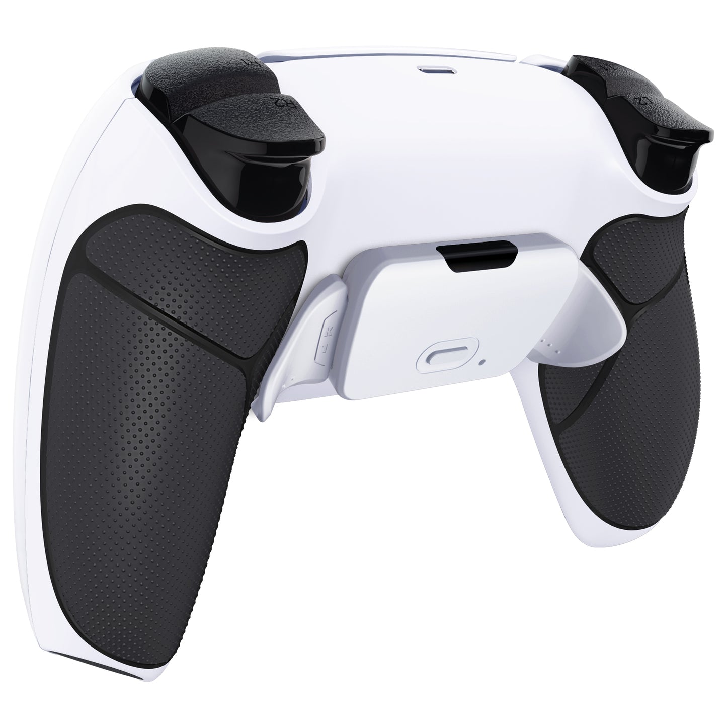 eXtremeRate PS5コントローラーBDM-030/040/050/060対応用再割り当て可能なRISE V4リマップキット【ホワイトブラック-ホワイト背面ボタン】