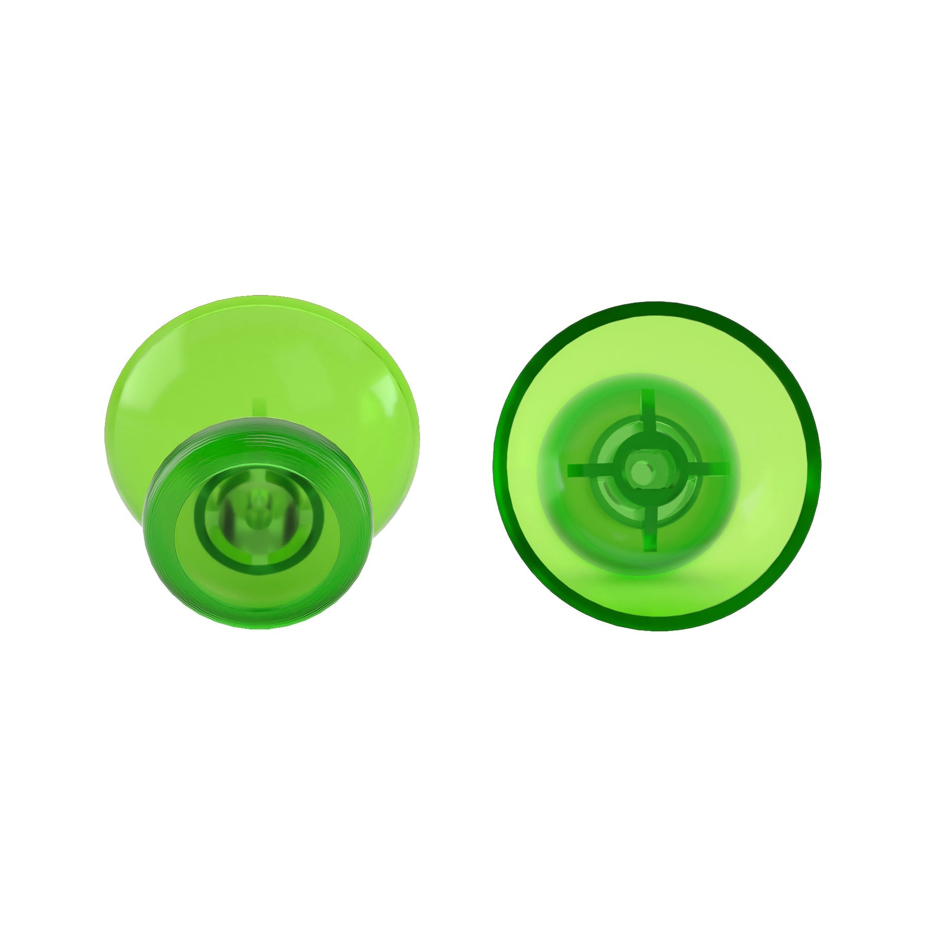 eXtremeRate Replacement 3D Joystick Thumbsticks for Nintendo Switch Pro Controller - Clear Green eXtremeRate