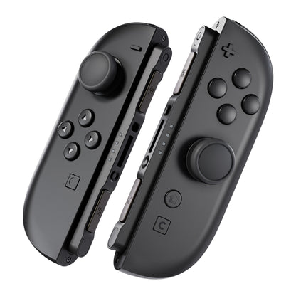 eXtremeRate Nintendo Switch 2 Joy-Conに対応交換用3Dジョイスティック＆サムグリップ＆サイドレールシェルボタンセット【ブラック】