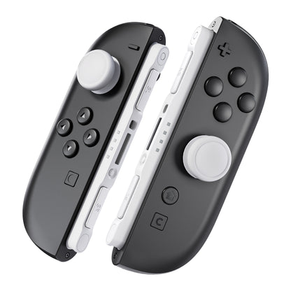 eXtremeRate Nintendo Switch 2 Joy-Conに対応交換用3Dジョイスティック＆サムグリップ＆サイドレールシェルボタンセット【ホワイト】