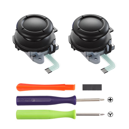 eXtremeRate Nintendo Switch 2 Joy-Conに対応用交換3Dジョイスティック【ブラック】