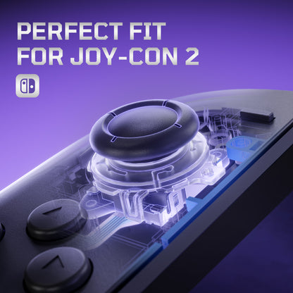 eXtremeRate Nintendo Switch 2 Joy-Conに対応用交換3Dジョイスティック【クリア】