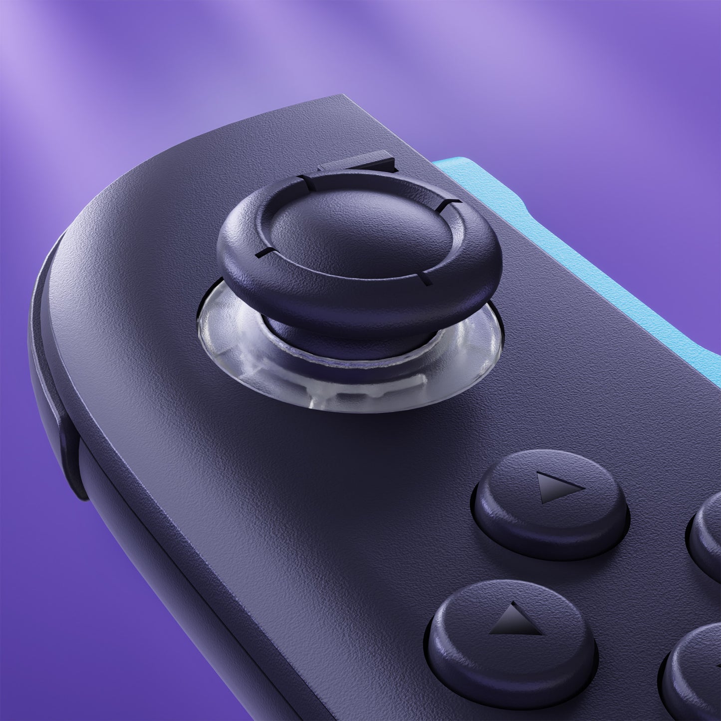 eXtremeRate Nintendo Switch 2 Joy-Conに対応用交換3Dジョイスティック【クリア】