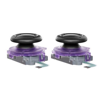 eXtremeRate Nintendo Switch 2 Joy-Conに対応用交換3Dジョイスティック【クリアパープル】