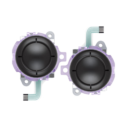 eXtremeRate Nintendo Switch 2 Joy-Conに対応用交換3Dジョイスティック【クリアパープル】