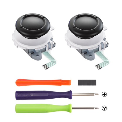 eXtremeRate Nintendo Switch 2 Joy-Conに対応用交換3Dジョイスティック【ホワイト】