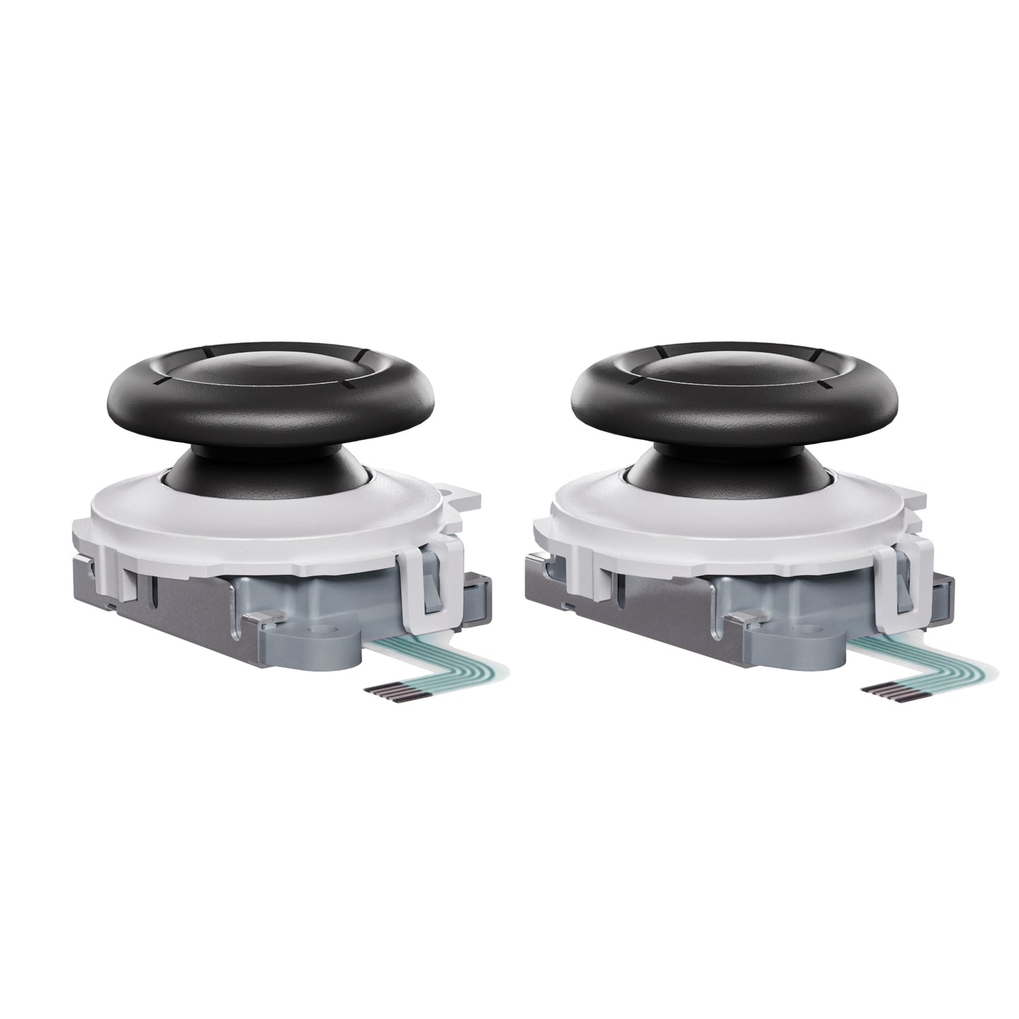 eXtremeRate Nintendo Switch 2 Joy-Conに対応用交換3Dジョイスティック【ホワイト】