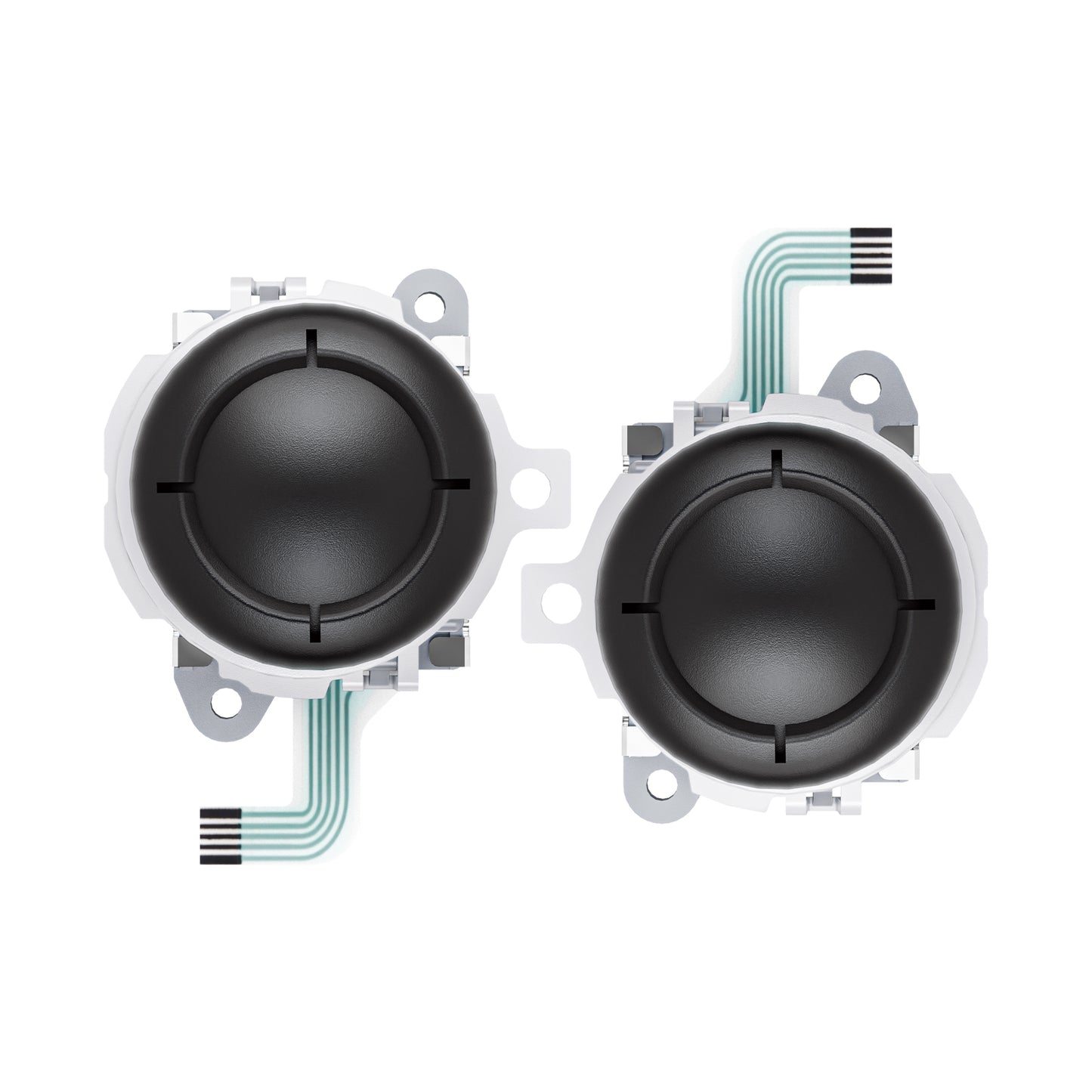 eXtremeRate Nintendo Switch 2 Joy-Conに対応用交換3Dジョイスティック【ホワイト】