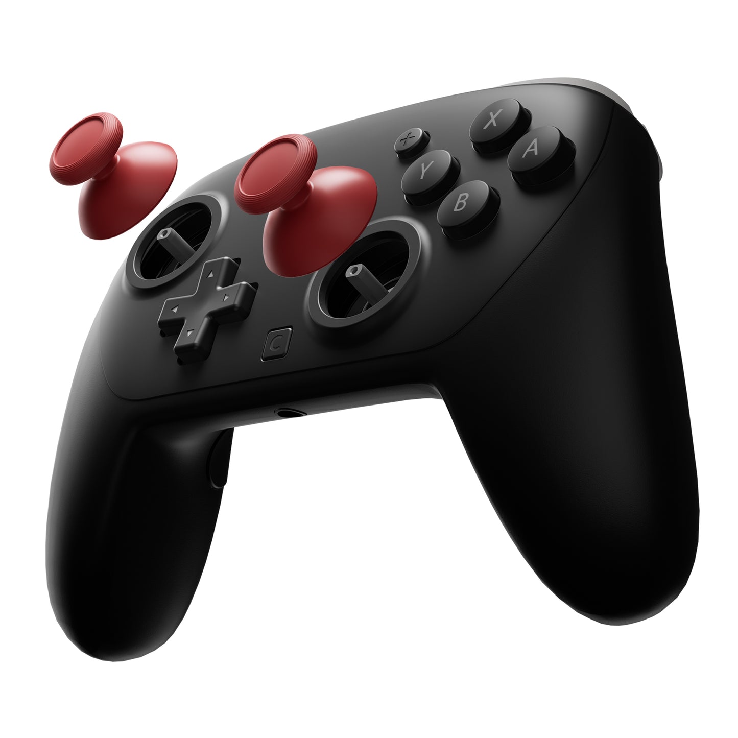 eXtremeRate Nintendo Switch 2 Proコントローラー対応交換用3Dジョイスティック【カーマインレッド】