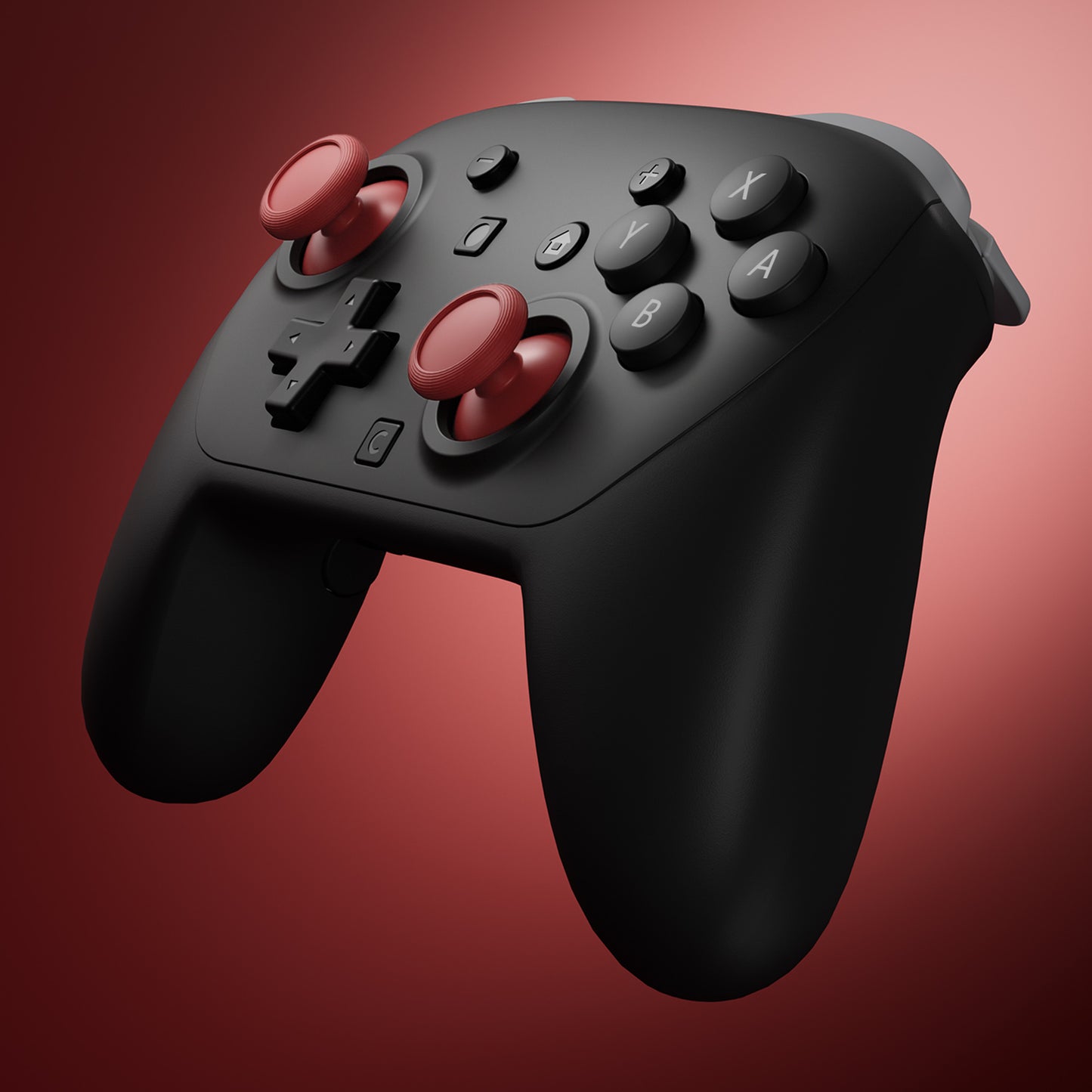 eXtremeRate Nintendo Switch 2 Proコントローラー対応交換用3Dジョイスティック【カーマインレッド】