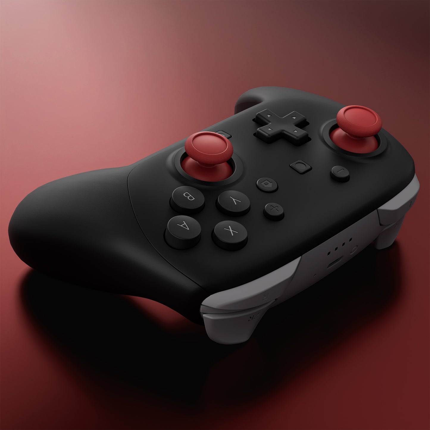 eXtremeRate Nintendo Switch 2 Proコントローラー対応交換用3Dジョイスティック【カーマインレッド】