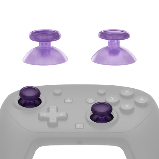 eXtremeRate Nintendo Switch 2 Proコントローラー対応交換用3Dジョイスティック【クリアパープル】