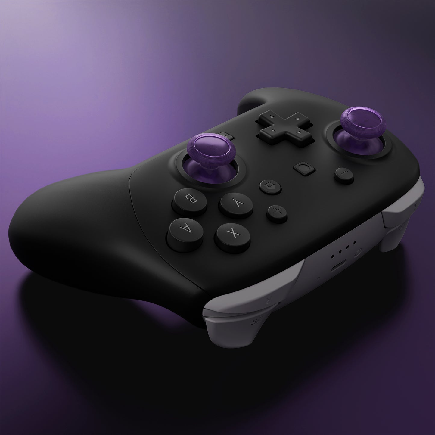 eXtremeRate Nintendo Switch 2 Proコントローラー対応交換用3Dジョイスティック【クリアパープル】