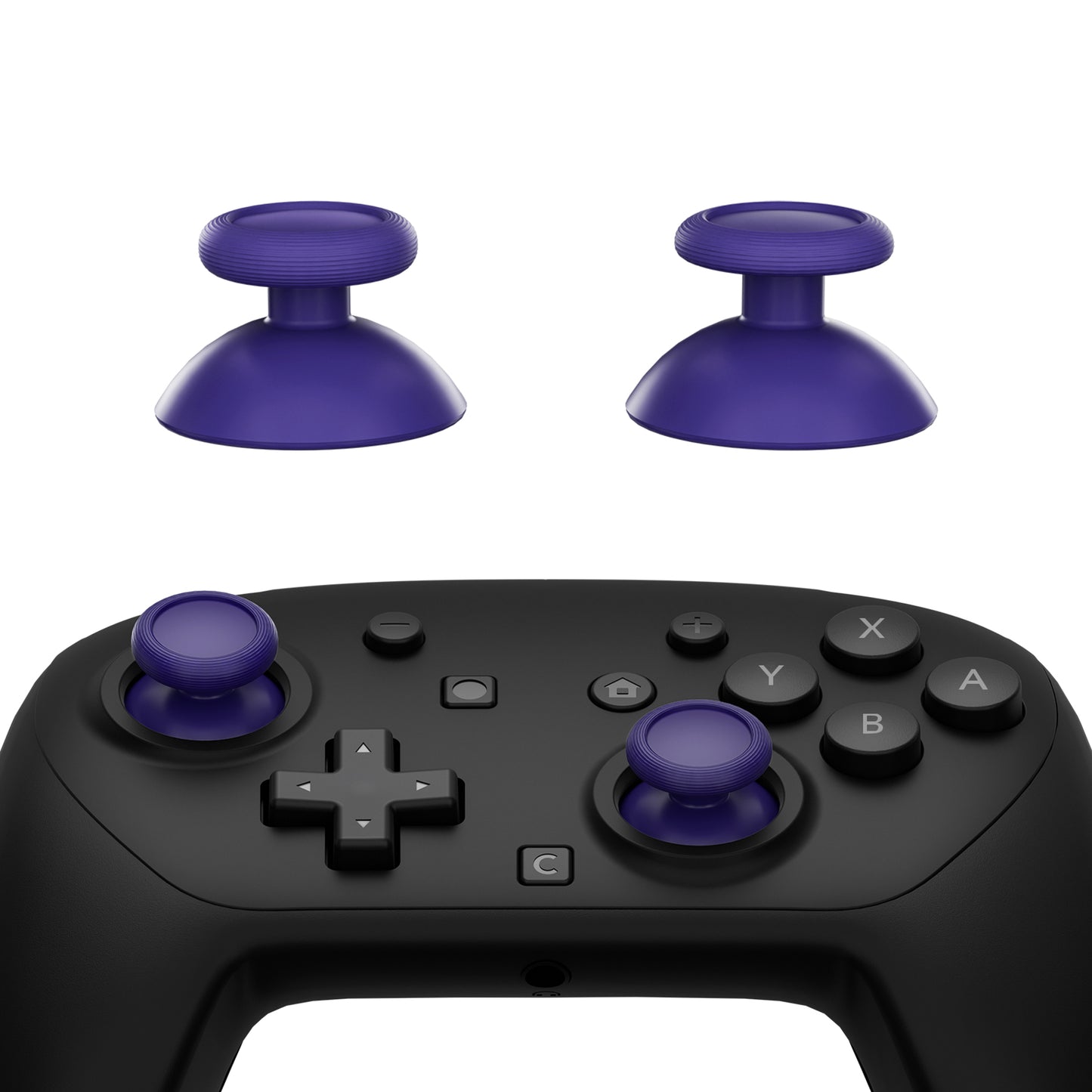 eXtremeRate Nintendo Switch 2 Proコントローラー対応交換用3Dジョイスティック【パープル】