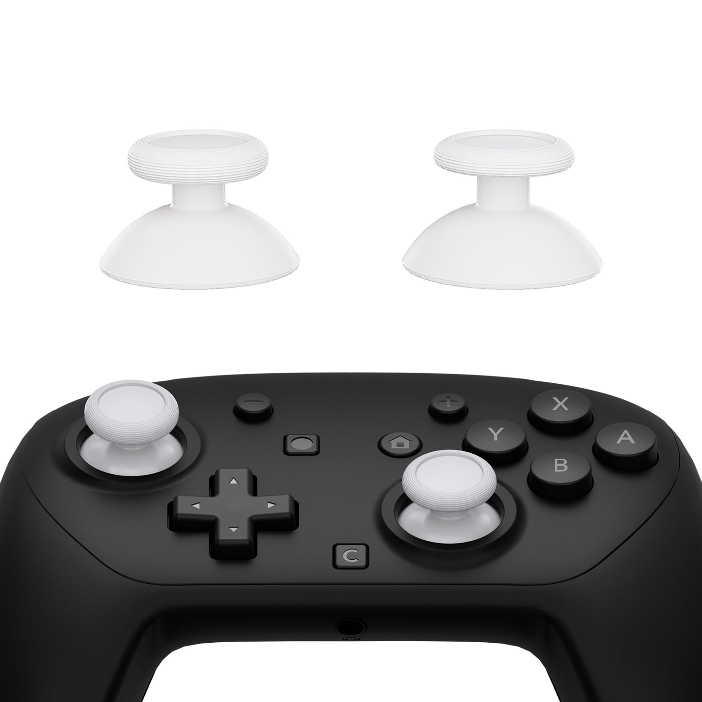 eXtremeRate Nintendo Switch 2 Proコントローラー対応交換用3Dジョイスティック【ホワイト】
