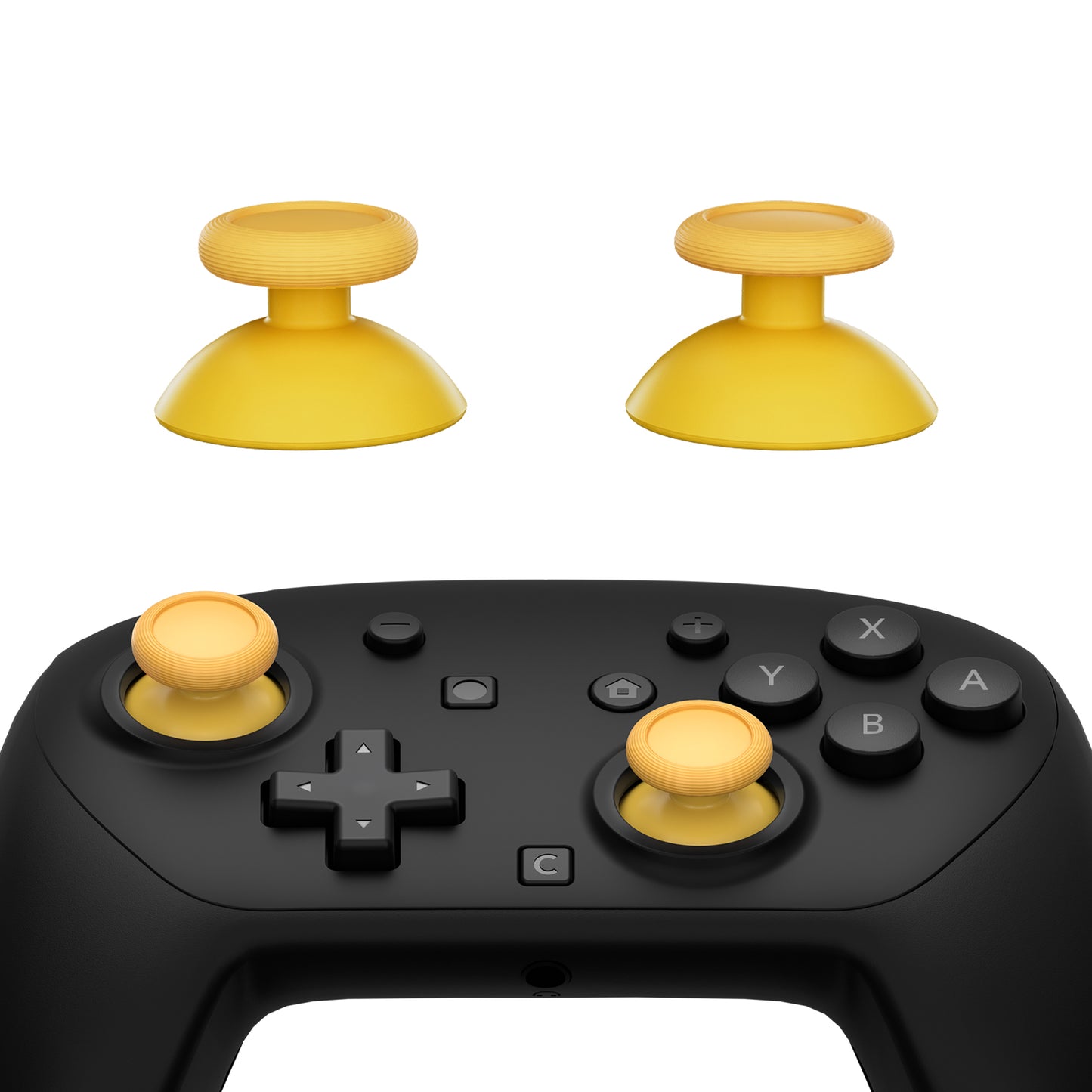 eXtremeRate Nintendo Switch 2 Proコントローラー対応交換用3Dジョイスティック【イエロー】