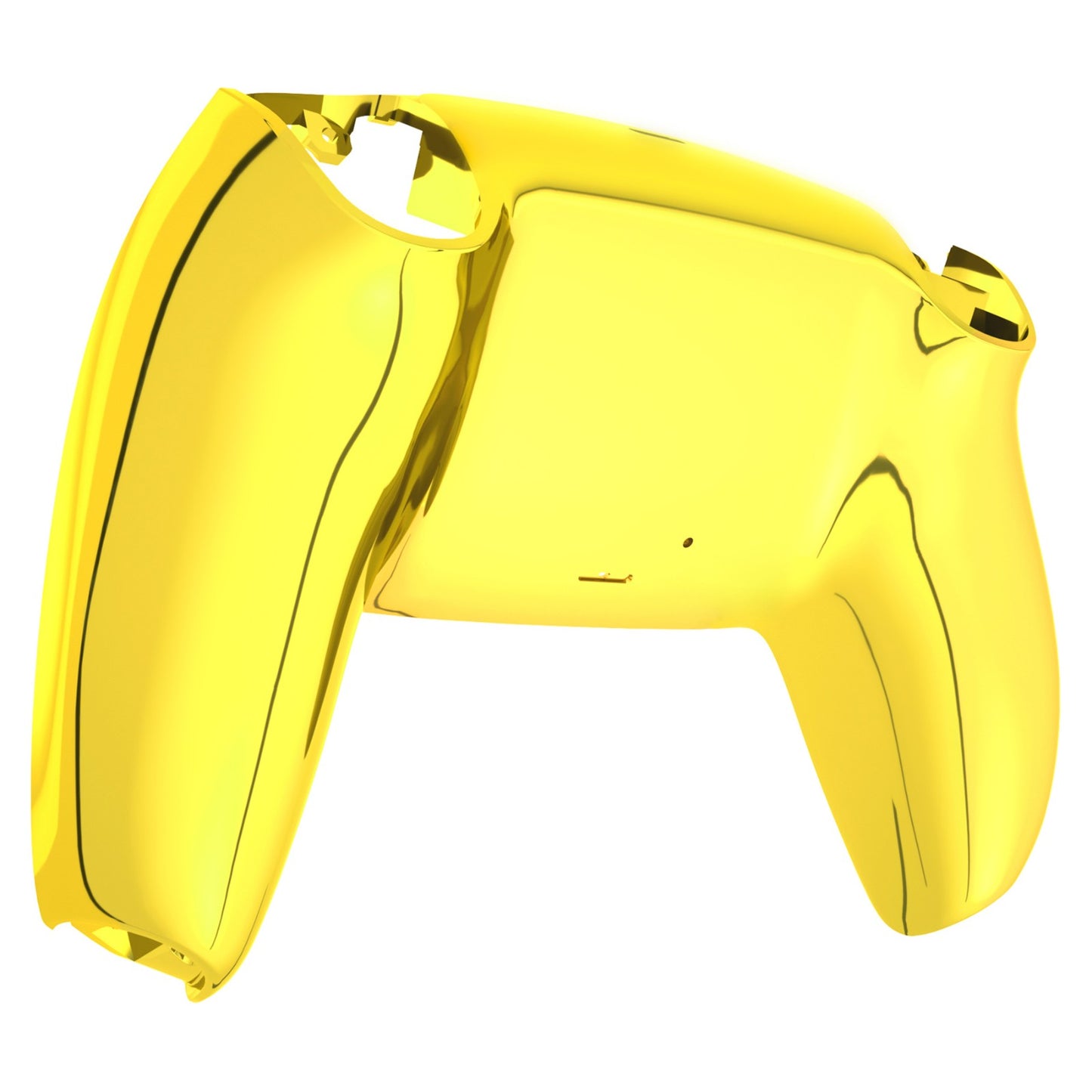 eXtremeRate PS5コントローラーBDM-010/020/030/040/050/060対応交換対応用バックハウジングボトムシェル【クロムゴールド】