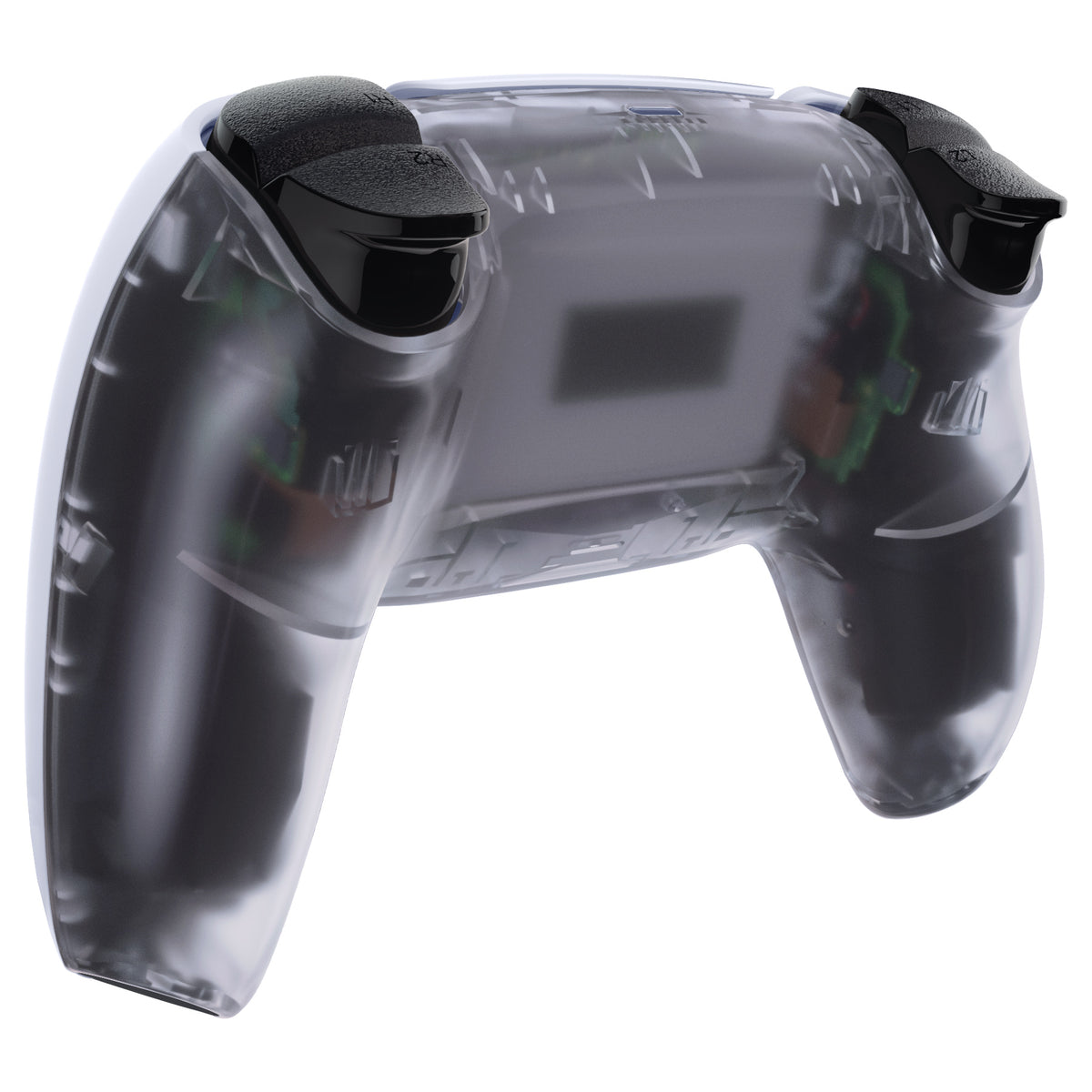 eXtremeRate PS5コントローラーBDM-010/020/030/040/050/060対応交換対応用バックハウジングボトムシェル【クリア】
