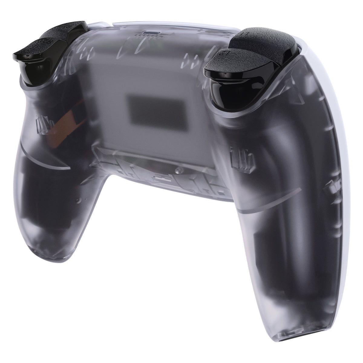 eXtremeRate PS5コントローラーBDM-010/020/030/040/050/060対応交換対応用バックハウジングボトムシェル【クリア】