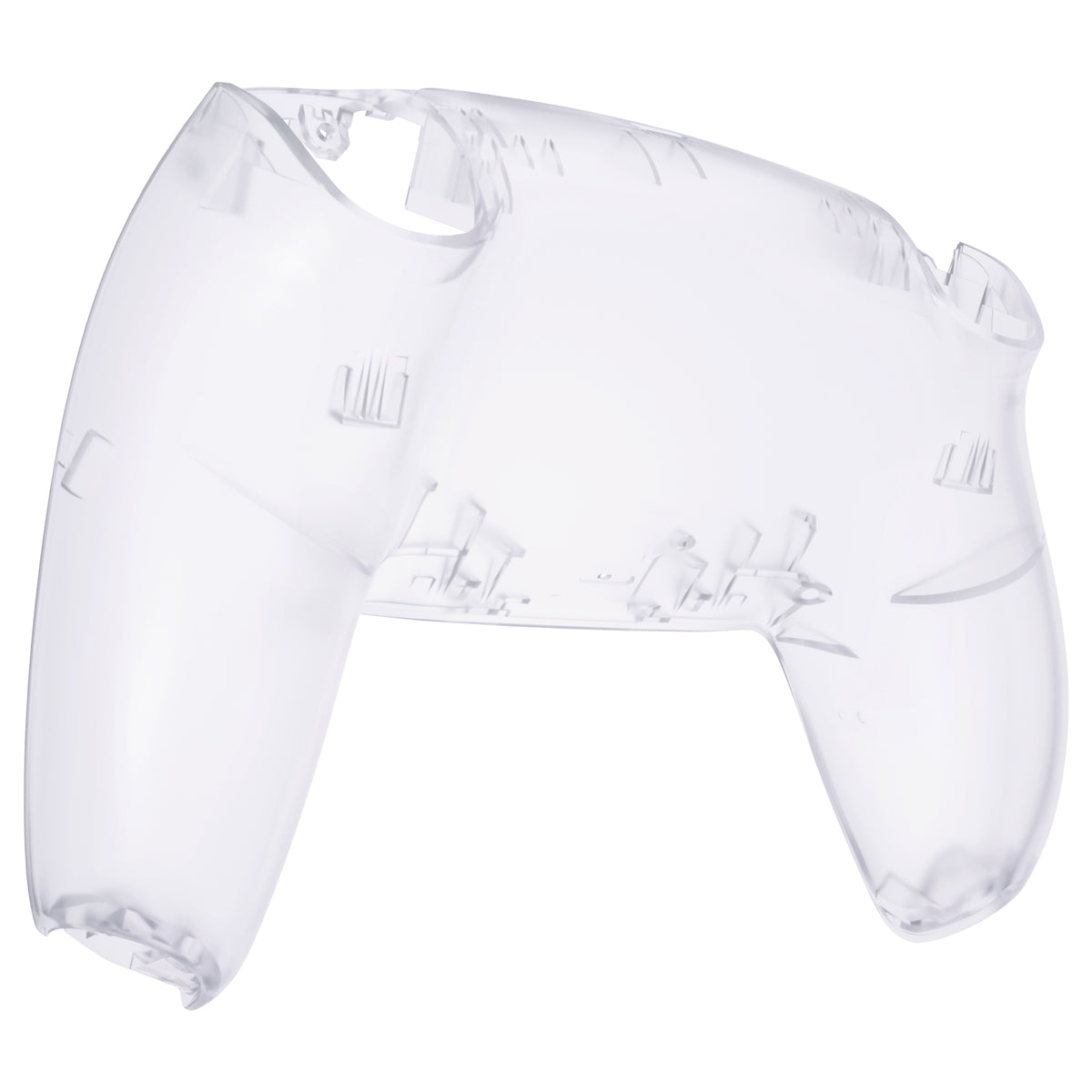 eXtremeRate PS5コントローラーBDM-010/020/030/040/050/060対応交換対応用バックハウジングボトムシェル【クリア】