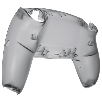 eXtremeRate PS5コントローラーBDM-010/020/030/040/050/060対応交換対応用バックハウジングボトムシェル【クリアブラック】