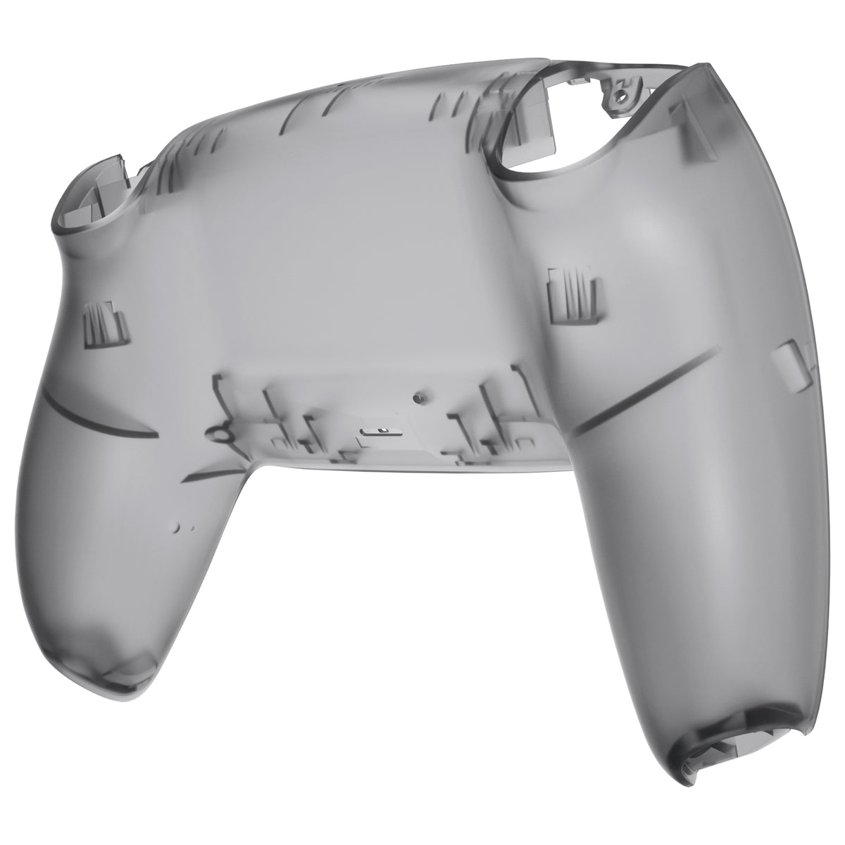 eXtremeRate PS5コントローラーBDM-010/020/030/040/050/060対応交換対応用バックハウジングボトムシェル【クリアブラック】