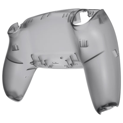 eXtremeRate PS5コントローラーBDM-010/020/030/040/050/060対応交換対応用バックハウジングボトムシェル【クリアブラック】