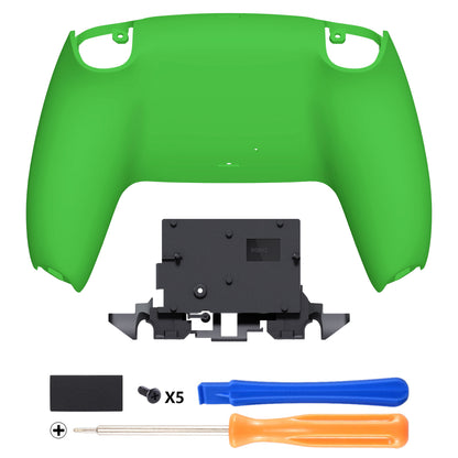 eXtremeRate PS5コントローラーBDM-010/020/030/040/050/060対応交換対応用バックハウジングボトムシェル【グリーン】