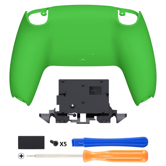 eXtremeRate PS5コントローラーBDM-010/020/030/040/050/060対応交換対応用バックハウジングボトムシェル【グリーン】