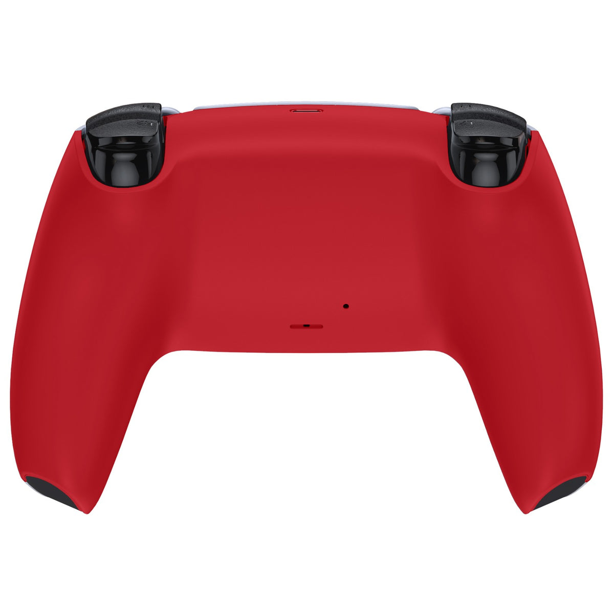 eXtremeRate PS5コントローラーBDM-010/020/030/040/050/060対応交換対応用バックハウジングボトムシェル【パッションレッド】