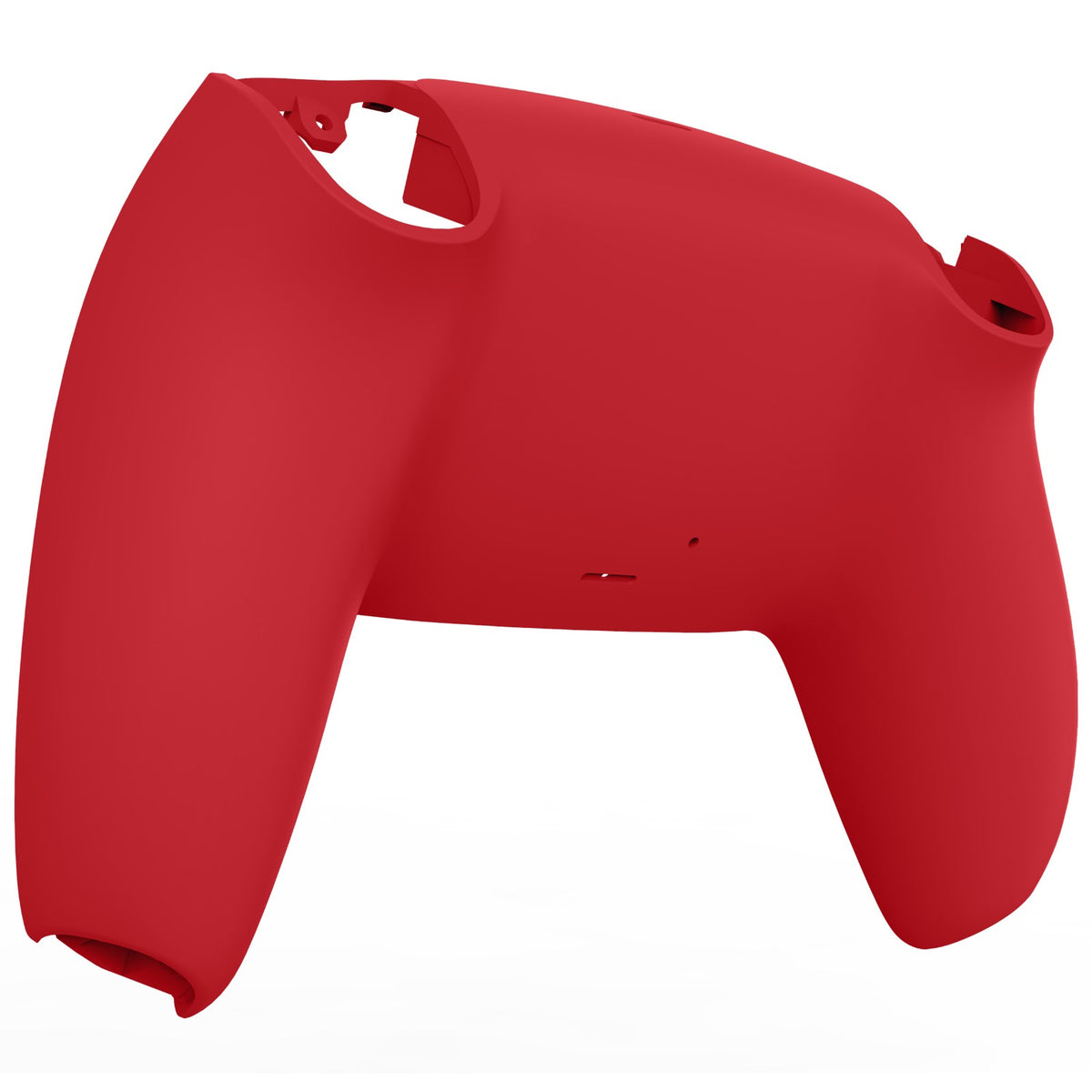 eXtremeRate PS5コントローラーBDM-010/020/030/040/050/060対応交換対応用バックハウジングボトムシェル【パッションレッド】