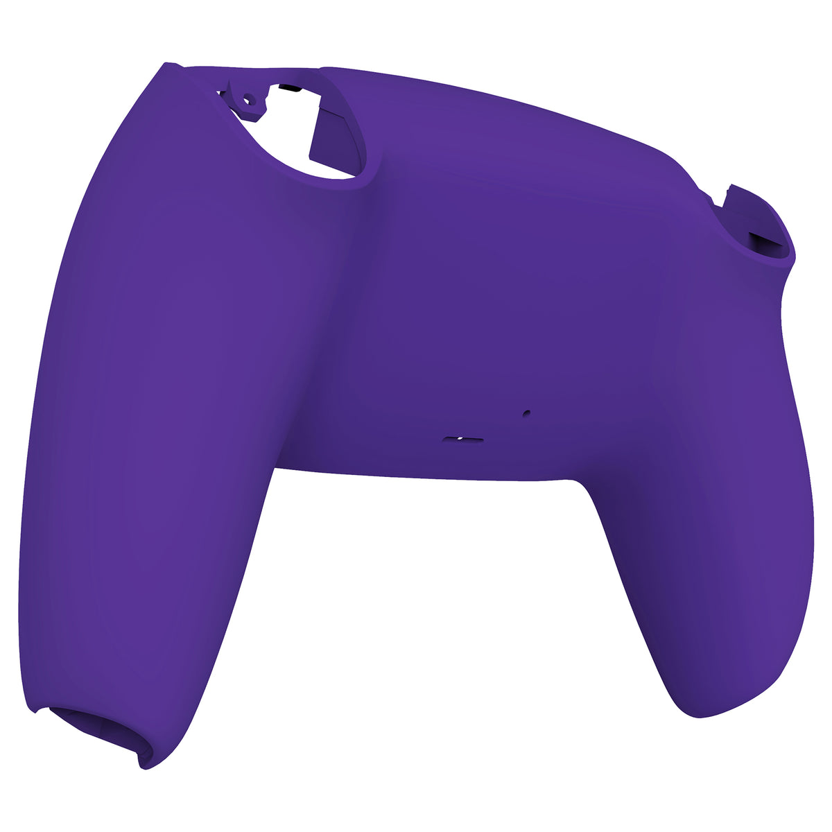 eXtremeRate PS5コントローラーBDM-010/020/030/040/050/060対応交換対応用バックハウジングボトムシェル【パープル】