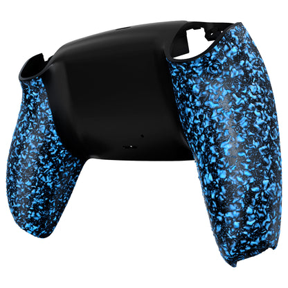 eXtremeRate PS5コントローラーBDM-010/020/030/040/050/060対応交換対応用バックハウジングボトムシェル【テクスチャードブルー】