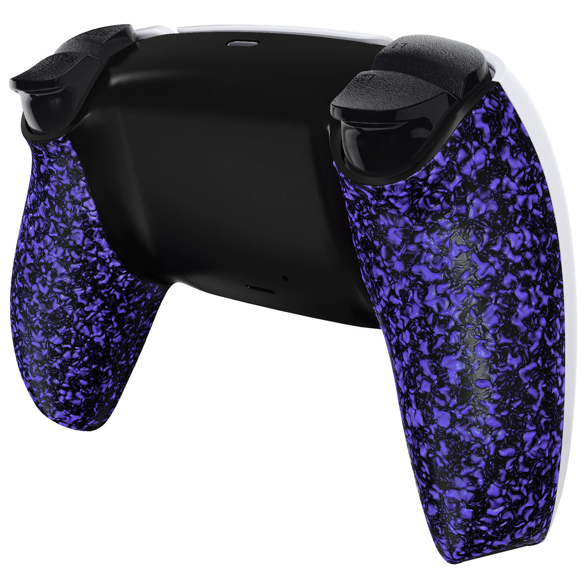eXtremeRate PS5コントローラーBDM-010/020/030/040/050/060対応交換対応用バックハウジングボトムシェル【パープル】