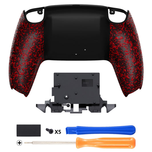eXtremeRate Replacement Back Housing Bottom Shell for PS5 Controller BDM-010/020/030/040/050 (Chrome Gold)