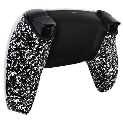 eXtremeRate PS5コントローラーBDM-010/020/030/040/050/060対応交換対応用バックハウジングボトムシェル【テクスチャードホワイト】