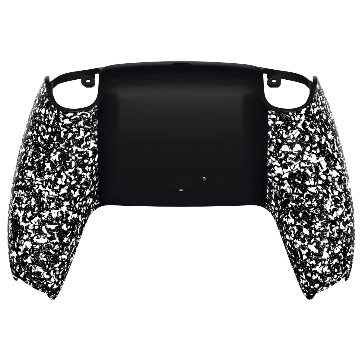 eXtremeRate PS5コントローラーBDM-010/020/030/040/050/060対応交換対応用バックハウジングボトムシェル【テクスチャードホワイト】