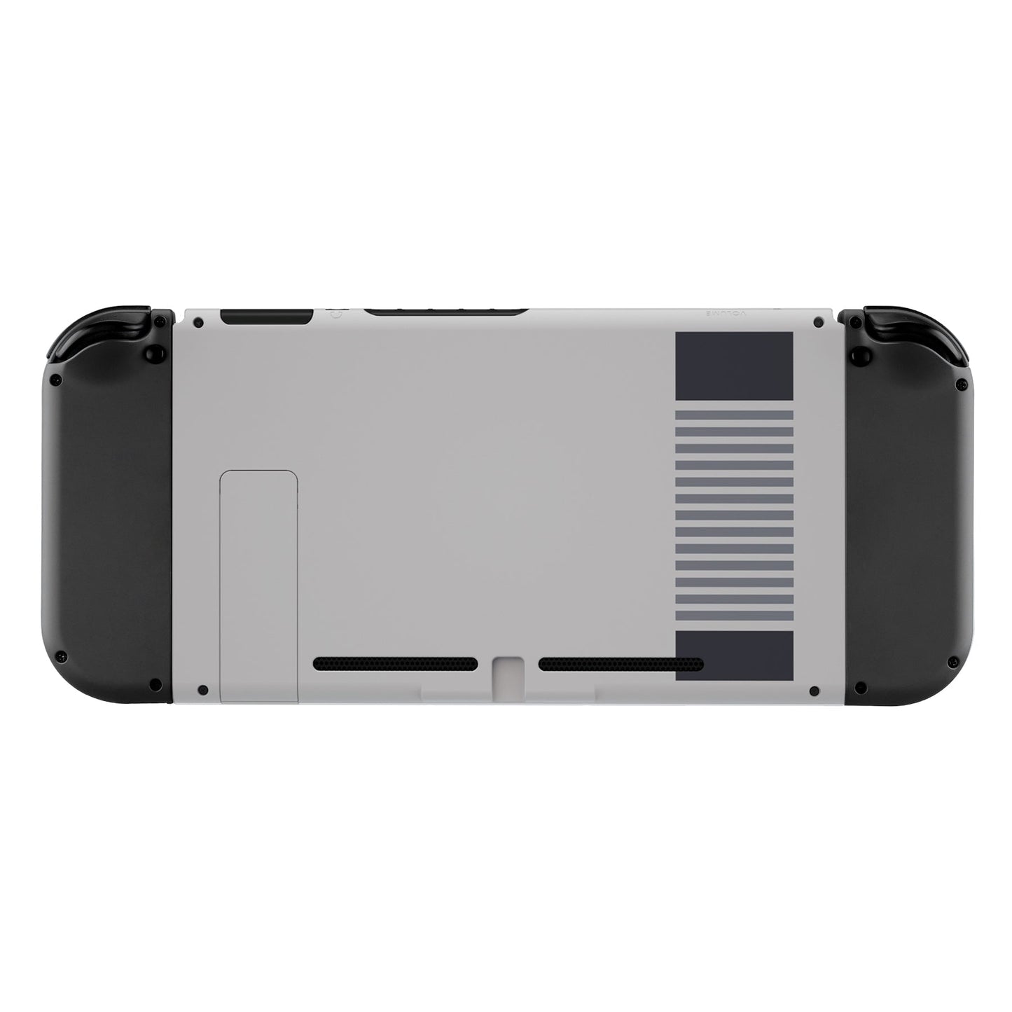 eXtremeRate Replacement Back Plate with Kickstand for Nintendo Switch Console - Classics NES Style eXtremeRate