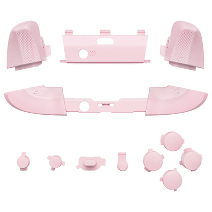 eXtremeRate Replacement Buttons Kit for Xbox One Elite Series 2  & Elite 2 Core Controller - Cherry Blossoms Pink eXtremeRate