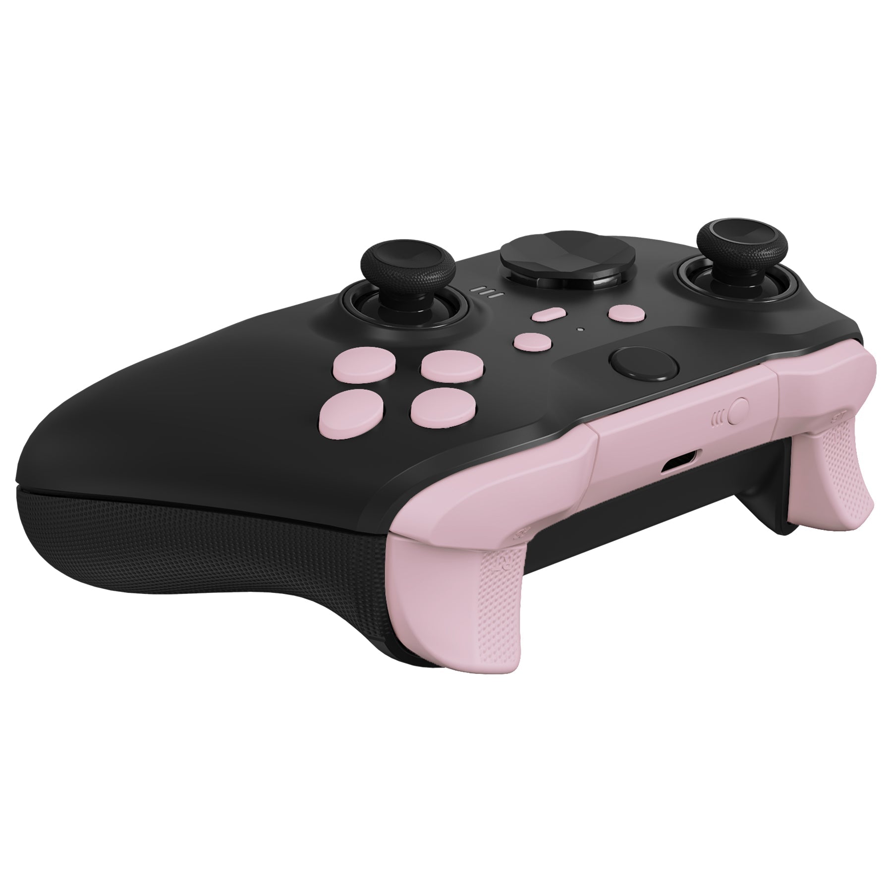 eXtremeRate Replacement Buttons Kit for Xbox One Elite Series 2  & Elite 2 Core Controller - Cherry Blossoms Pink eXtremeRate