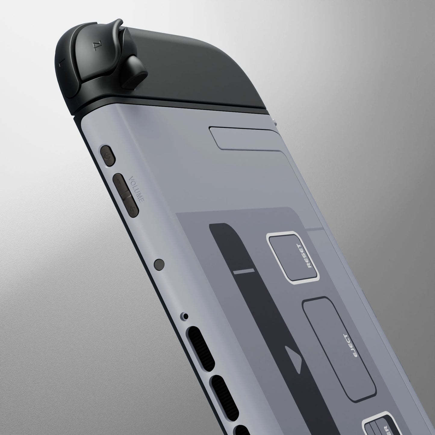 eXtremeRate Nintendo Switch 2コンソール対応交換バックプレート - キックスタンドなし【スーファミクラシックEUスタイル】