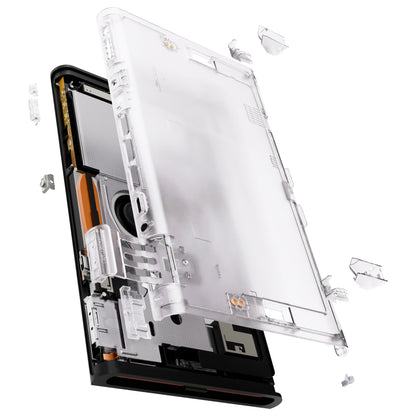 eXtremeRate Nintendo Switch 2コンソール対応交換バックプレート - キックスタンドなし【クリア】