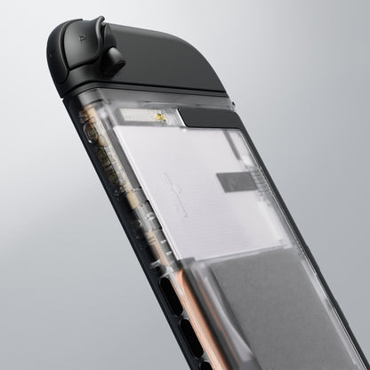 eXtremeRate Nintendo Switch 2コンソール対応交換バックプレート - キックスタンドなし【クリア】