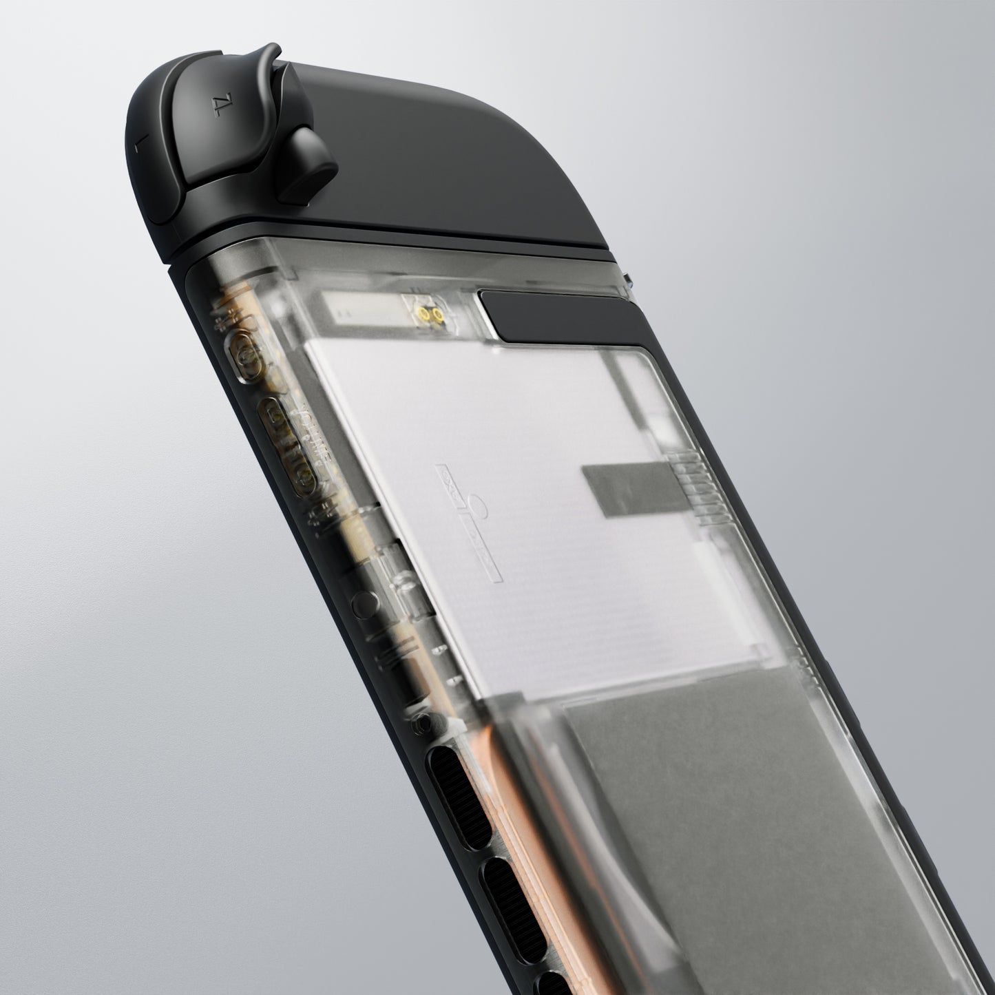 eXtremeRate Nintendo Switch 2コンソール対応交換バックプレート - キックスタンドなし【暗闇で光る-グリーン】