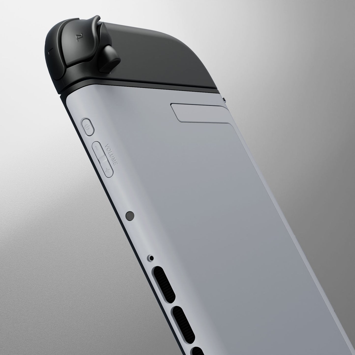 eXtremeRate Nintendo Switch 2コンソール対応交換バックプレート - キックスタンドなし【ニューホープグレイ】