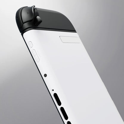 eXtremeRate Nintendo Switch 2コンソール対応交換バックプレート - キックスタンドなし【ホワイト】