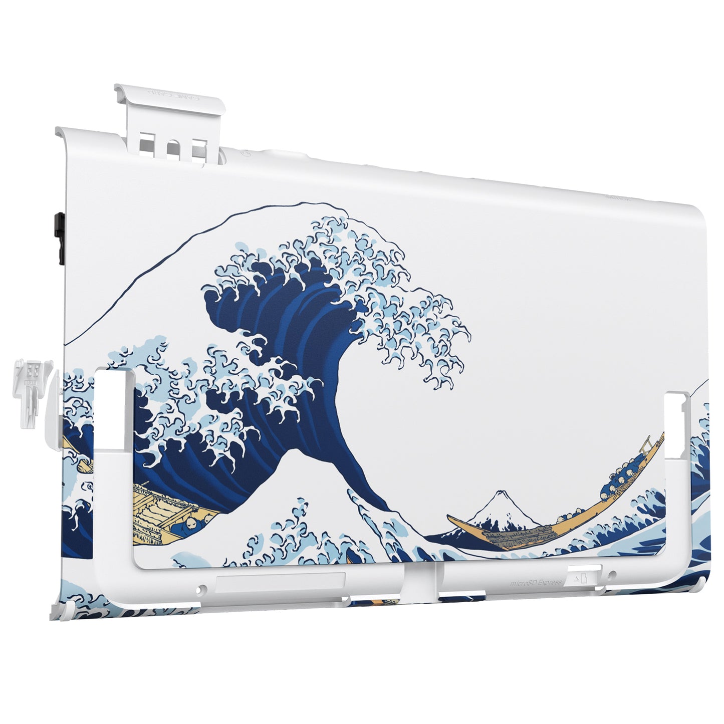 eXtremeRate Nintendo Switch 2コンソール対応交換バックプレート - キックスタンドなし【ザグレートウェーブ】