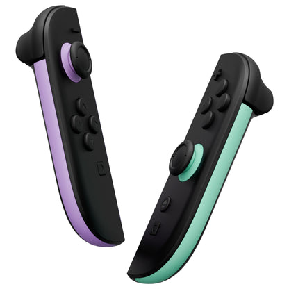 eXtremeRate Replacement Decorative Strips for Nintendo Switch 2 Joy-Cons (Blue & Orange)