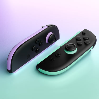 eXtremeRate Replacement Decorative Strips for Nintendo Switch 2 Joy-Cons (Blue & Orange)